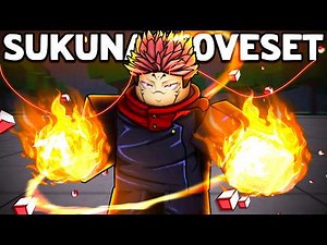 DESTROYING Using SUKUNA MOVESET in Strongest Battlegrounds Roblox..