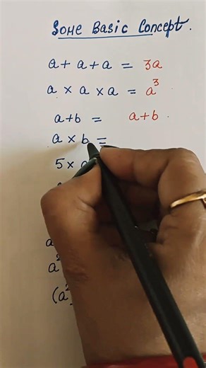 Basic algebra concept #youtubeshorts #mathematics #motivation #loveformaths