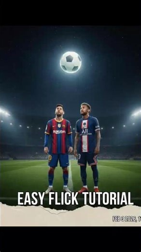 NEYMAR FLICK TUTORIAL (FOOTBALL)