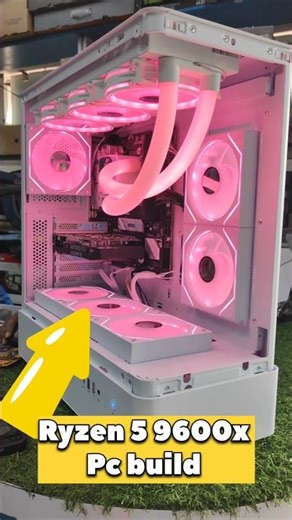 Ryzen 5 9600x Gaming PC build ✅ part -1