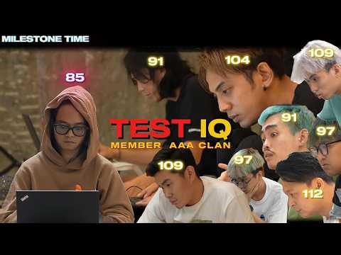 MOMENT TEST IQ AAA CLAN : YB, TEPE, YUKA, GARRY, JOT, NIKO, IBOT, VCONK, IQ ALOY PALING TINGGI ⁉️ 😱😱