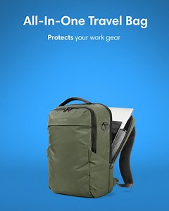 More than a weekender bag, less than a suitcase. Meet the Endeavor, the backpack with a built-in closet. | Solgaard