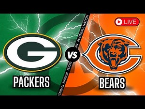 Green Bay Packers vs Chicago Bears - NFC North Showdown - Live Stream Color Radio Broadcast