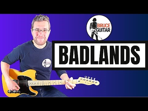 Bruce Springsteen - Badlands guitar lesson