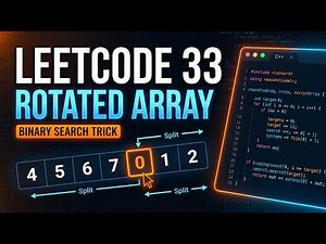 LeetCode 33 Explained | Search in Rotated Sorted Array | Optimal Solution