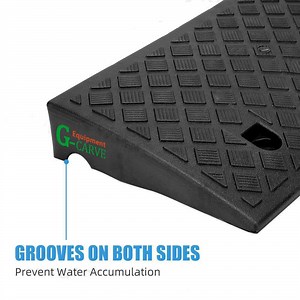 [Hot Item] Portable Curb Ramp Wheelchair Threshold Ramp Kerb Ramp