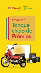 Abasteça com Shell V-Power Etanol, pague com Shell Box e concorra a prêmios incríveis no app. Cada tanque é uma chance! | Shell