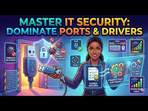 CompTIA A+ Study Song - Drivers, Ports, and Hardware Security