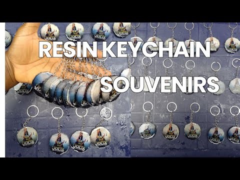 DIY Resin Keychain Souvenirs Step-by-Step | Perfect for Events & Gifts