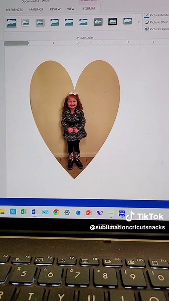 How to Crop Your Design into Desired Shape and Size in Fewer Steps than Using Design Space. #Sublimation #sublimationtipsandtricks #sublimationtutorials #sublimationtips #craft