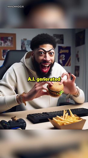 AI generated memes are taking over 😭 @Kieran @Off The Bandwagon #anthonydavis #nbatwitter #shoutoutot