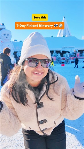 Ultimate 7-Day Finland and Lapland Itinerary! #finland #lapland #helsinki #rovaniemi #winter #snow