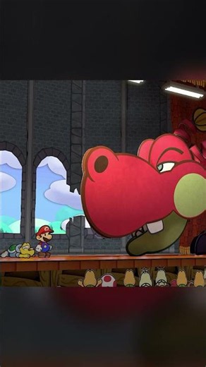 SNIFFING HOOKTAIL'S FEET?! | Paper Mario: The Thousand Year Door | #shorts