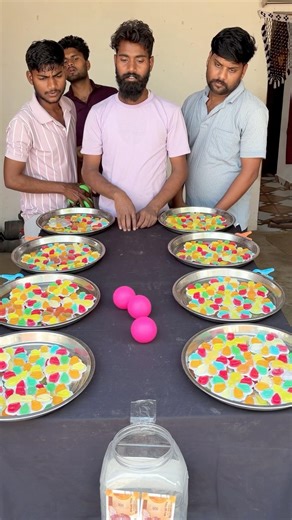 Fun Sweet Jelly Fun Family plastic ￼ Ball Roll Challenge #funny