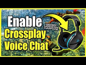 How to ENABLE Crossplay Voice Chat on Call of Duty Modern Warfare & WarZone (Best Method!)