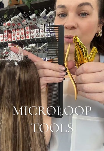 The Easiest Hair Extensions with Microloop Tools