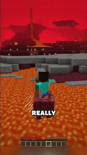 Lava Boats in Minecraft! #minecraft