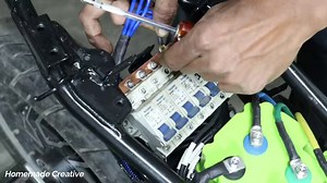 How to Install Electronics and Controller on The DIY Ebike Installing Controller and Electronic | Homemade Creative