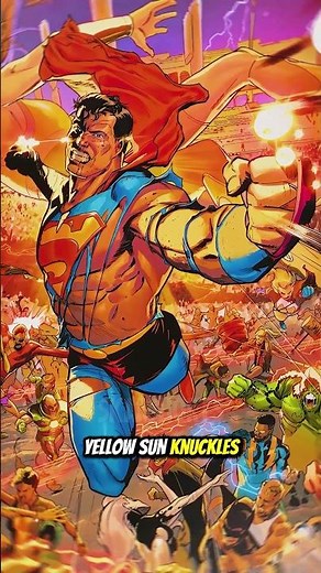 Superman's Yellow Sun Knuckles Are Insane