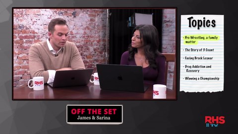 Off the Set with James and Sarina Ring to Redemption Shannon Moores Story Life of a Pro Wrestler
