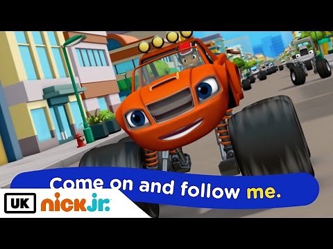 Blaze and the Monster Machines | Sing Along - Let's Blaze | Stay Home #WithMe | Nick Jr. UK