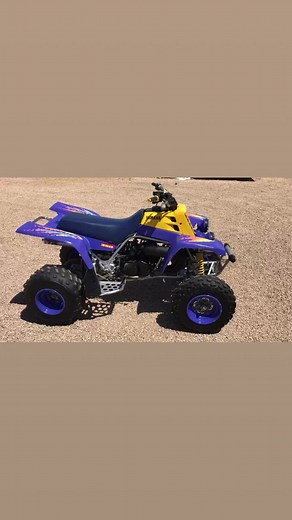 My 94 banshee before it touched down in NY from arizona‼️😍 I always wanted & liked this colorway‼️ The fact that it was produced the year i was born it was a must have in the collection‼️💥 #Banshee #Yamaha #Yfz350 #Bikelife #Straightup631 | Straightup631