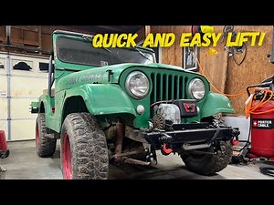 Vintage Jeep CJ5 Lift Shackles!