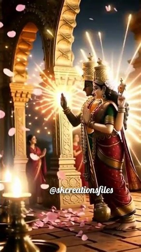 Divine Light Over Tirumala | Lord Srinivasa & Goddess Lakshmi Bless the World