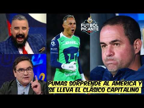 TODOS CONTRA ÁLVARO. AMÉRICA CAE ante PUMAS por POLÉMICO PENAL de último minuto | Futbol Picante
