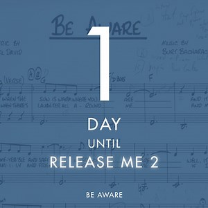 “Be Aware” - Only ONE day left until #ReleaseMe2 is officially available in store and online! We can't wait to hear what your favorite tracks are. Get ready by pre-ordering and pre-saving: https://barbrastreisand.lnk.to/ReleaseMe2FA | Barbra Streisand