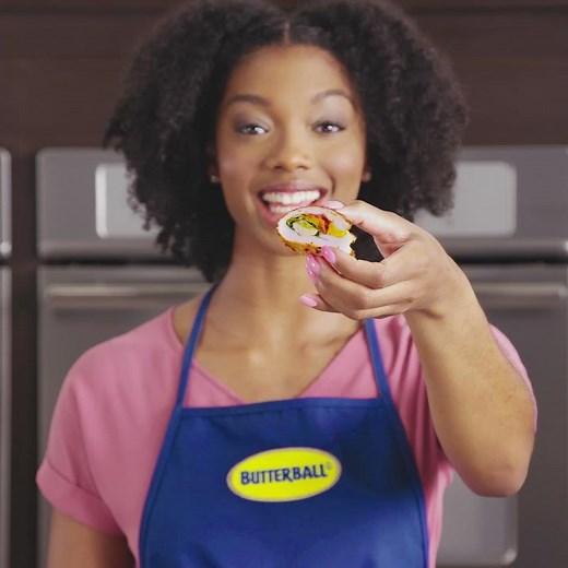 Thanksgiving Air Fryer Turkey Rollups - Butterball