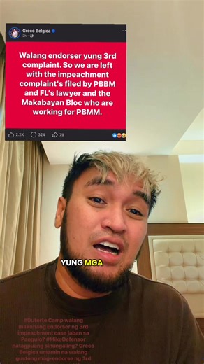 #Duterte Camp walang makuhang Endorser ng 3rd impeachment case laban sa Pangulo? #MikeDefensor natagpuang sinungaling? Greco Belgica umamin na walang gustong mag-endorse ng 3rd impeachment case. Mike Defensor #DavaoCity | Balita at Kaalaman