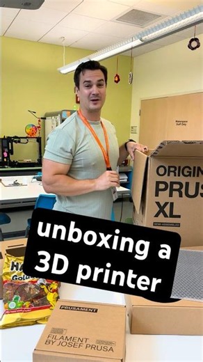3D printer unboxing