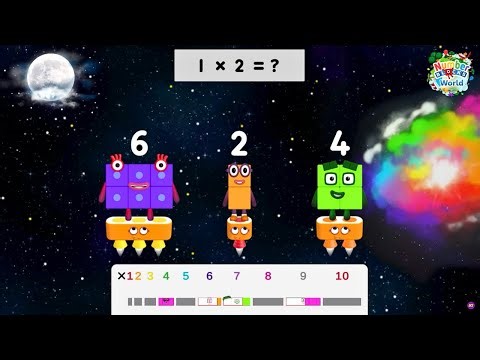 Numberblocks World | Easy Math for Kids | Multiply with Numberblocks 2 | Fun Learning Video