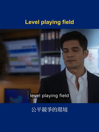 Meaning: a fair situation where everyone has equal opportunities. English idiom