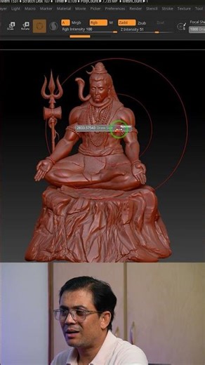 Brush Size problem ZBrush #reinsacademy #vishalrein