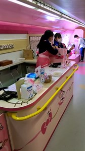 Japan's Pink 'Hello Kitty' Train