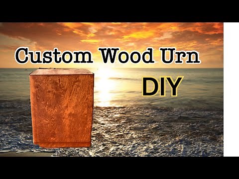 Making A Wooden Urn | Sapele Wood Urn | #woodenurn #DIY