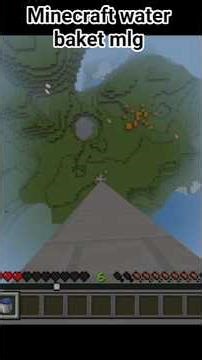 Minecraft water baket mlg 🪣🪣🪣😮😮😮😮#minecraft #water mlg