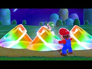 Super Mario 3D World + Luigi's Mansion - Full Game Walkthrough (100%)