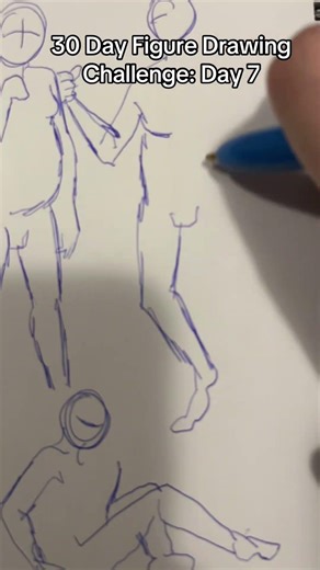 30 DAY FIGURE DRAWING CHALLENGE: DAY 7