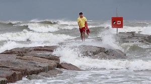 Hanna upgraded to a hurricane; moving toward Corpus Christi