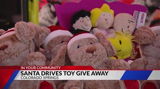 Santa Drives event collects toys for local children