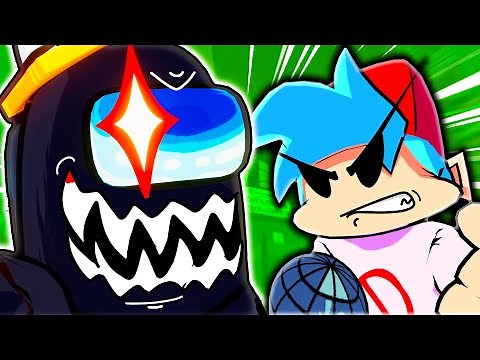 Imposter V4 V.S Boyfriend in Friday Night Funkin' VR - (FNF Mod | Among Us)