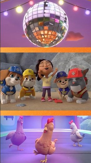 Rubble & Crew Dance Montage! 🎶🐾 #shorts