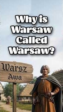 Why is Warsaw Called Warsaw? #polandhistory #history #warsaw #warszawa #warsawhistory