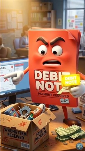 Accounting Basics | Credit vs Debit Note Explained 🔥📚 #youtubeshorts #commercestudents #accountancy