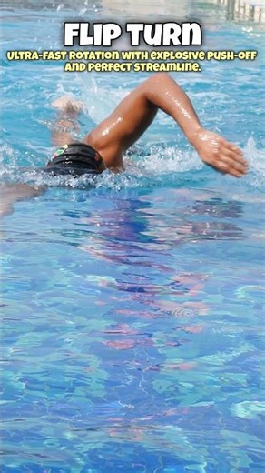 Open Turn Vs Flip Turn : Swimming Turns for Beginners 🏊🏻 #swimmingtips #swimming #swimmingtechnique