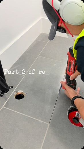 A Blank Canvas | Part 2 of replacing a broken or chipped tile is here, and we’re getting into tile removal + surface prep. The key? Taking your time and... | Instagram