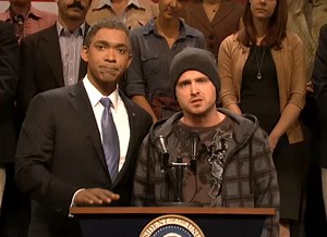 Must-see morning clip: Aaron Paul hits SNL to push for Obamacare - Salon.com